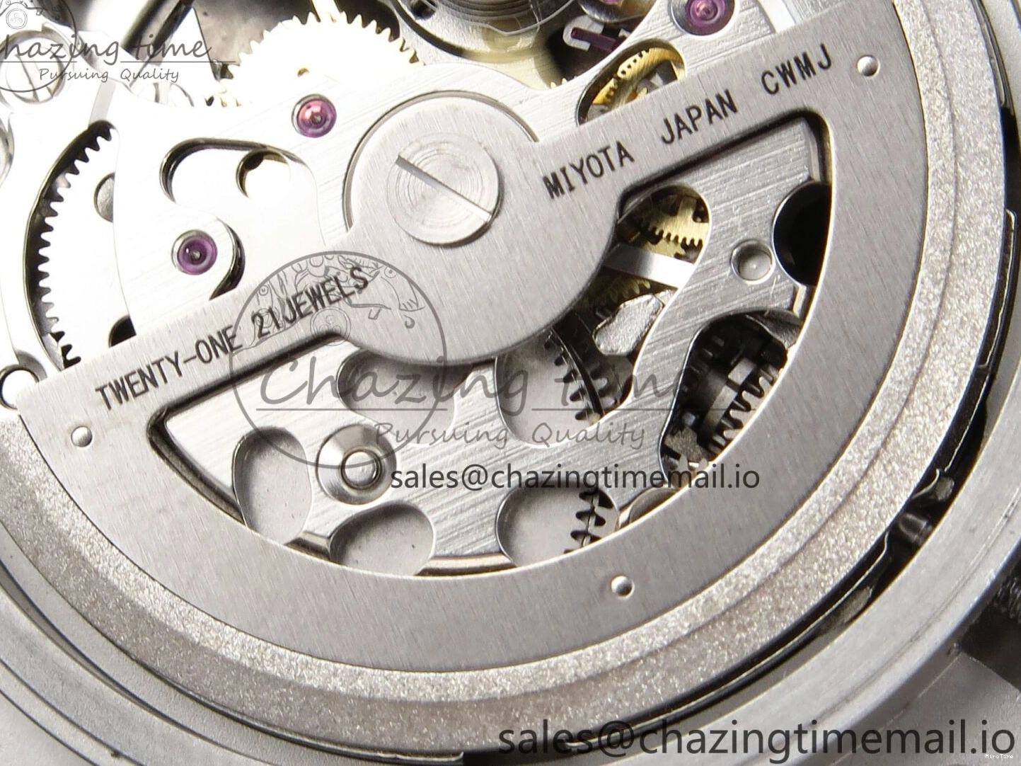 MIROTIME 0117 Big Pilot IW329802 M+F 1:1 Best Edition Green Dial on Green Nylon Strap MY Unique 7002